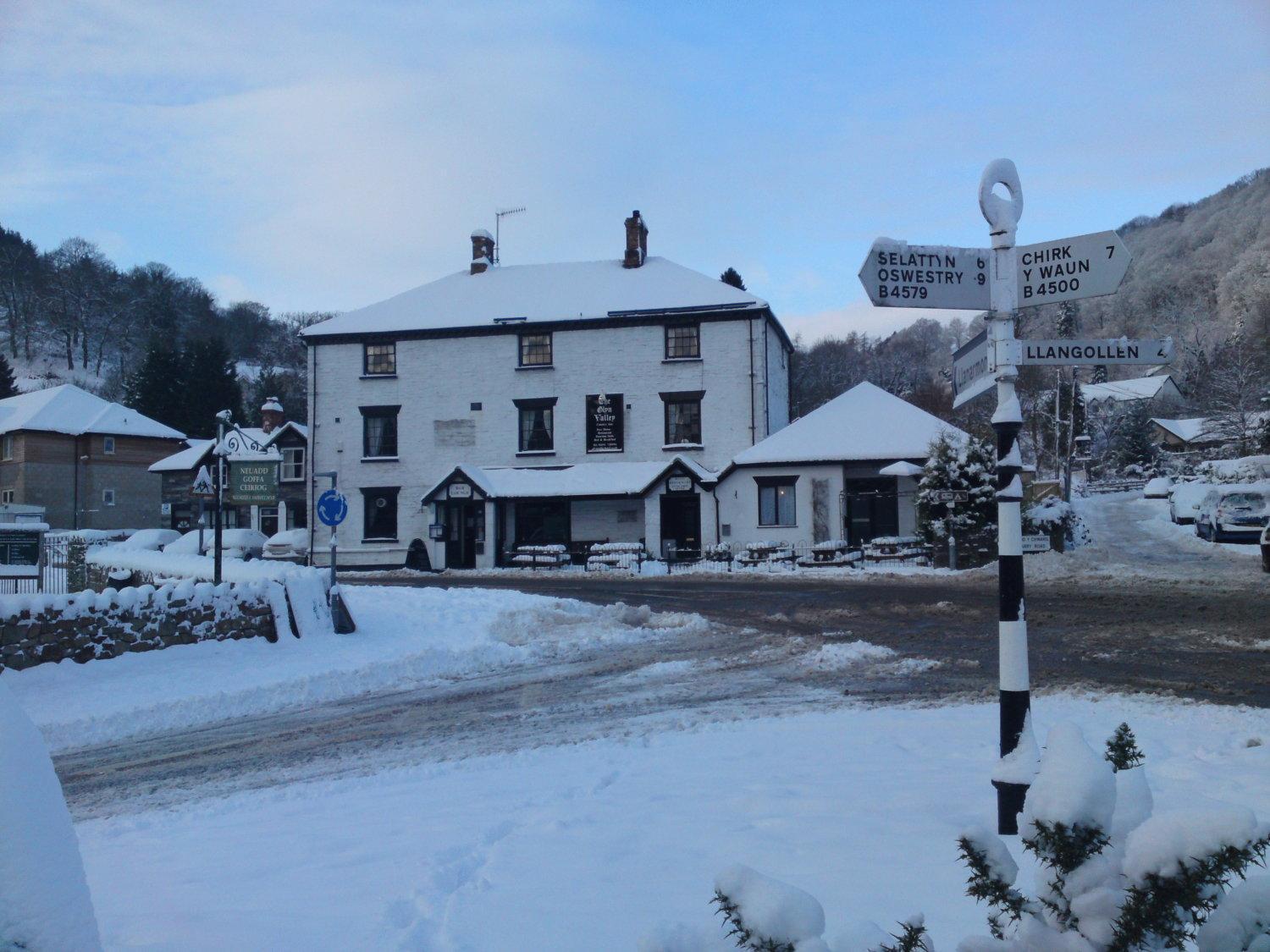 Oyo Glyn Valley Hotel Llansantffraid Llansantffraid Glyn Ceiriog Eksteriør billede